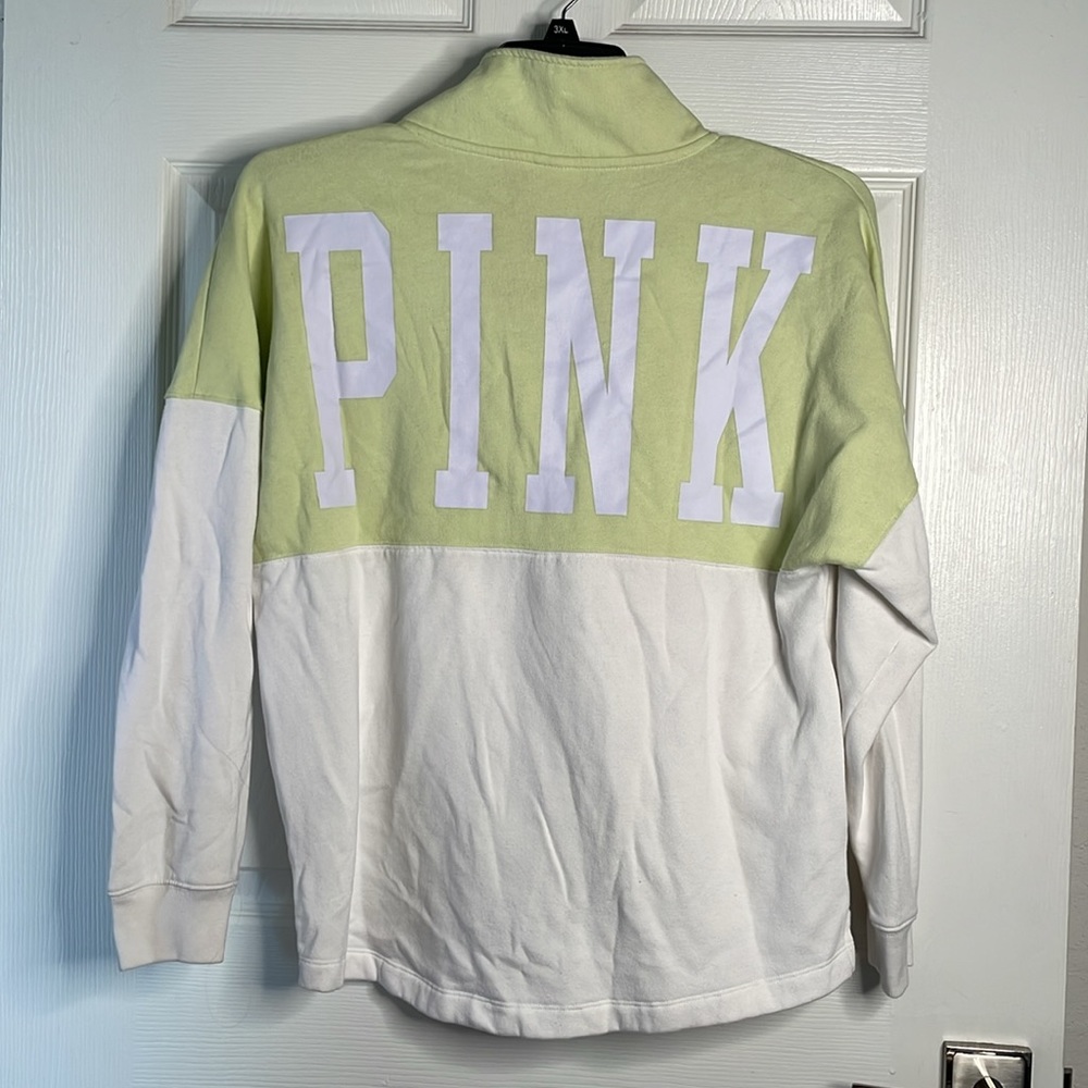 Victoria’s Secret PINK 3/4 zip-up sweatshirt